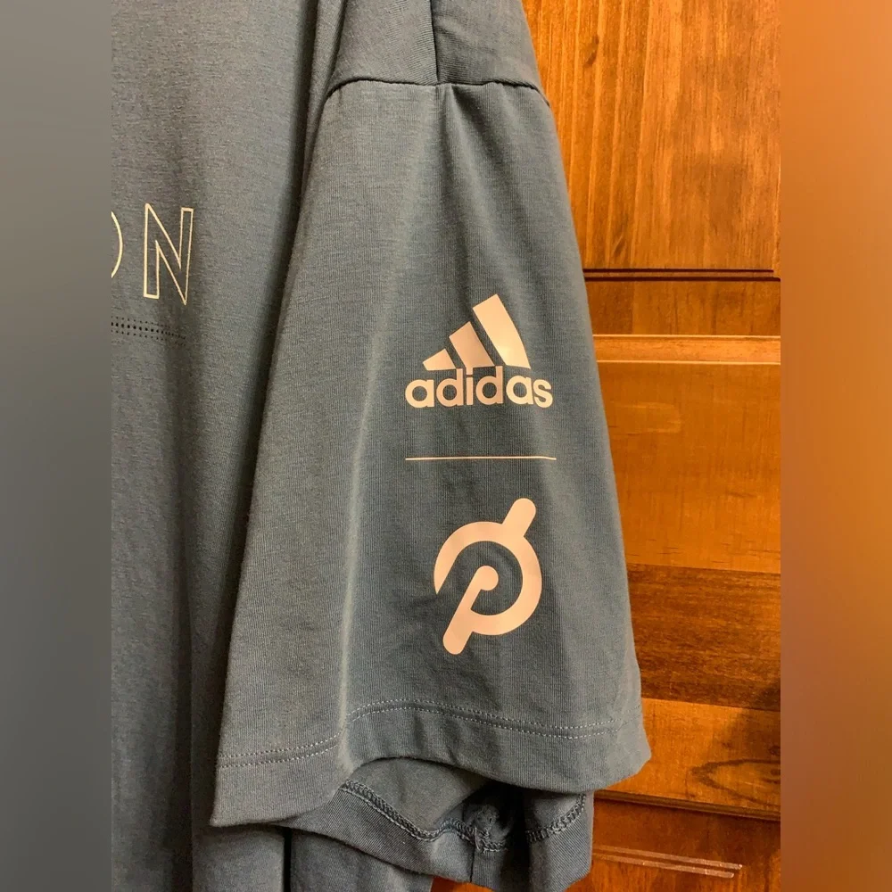 Men’s XL Peloton Adidas Collab athletic training tshirt